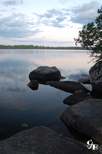 Photo: Sundown in the BWCA in northern Minnesota. Photo by Chris J. Benson